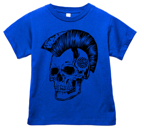 Skelly Mohawk Tee, Royal (Infant, Toddler, Youth, Adult)