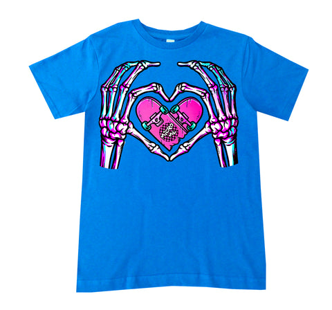 Skelly Heart Hands Tee, N.Blue  (Infant, Toddler, Youth, Adult)