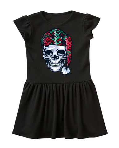 Skull Santa Dress, Black (Infant, Toddler)