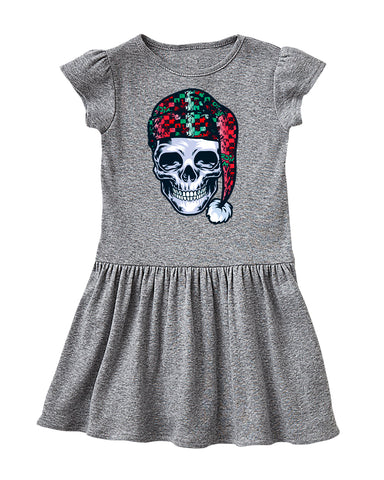 Skull Santa Dress, Heather (Infant, Toddler)