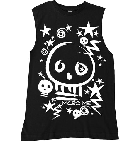 Skulls N Bolts Muscle Tank,  Black (Infant, Toddler, Youth, Adult)