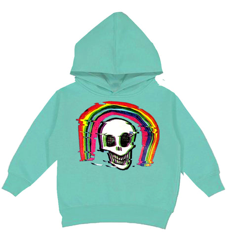 Rainbow Skull Hoodie, SW (Toddler, Youth, Adult)