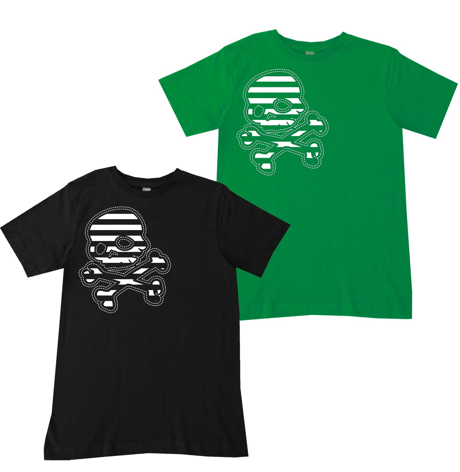 SPDCollab-Striped Skull (Infant, Toddler, Youth) – Micro Me Shop