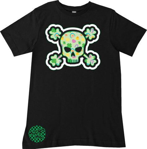 Charms Skull Tee, Black  (Infant, Toddler, Youth, Adult)