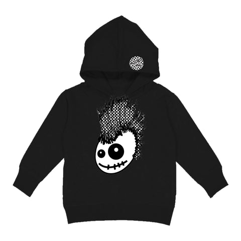 Skully Checks Hoodie, Black (Toddler, Youth, Adult)