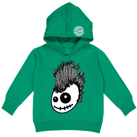 Skully Checks Hoodie,  Green (Toddler, Youth, Adult)