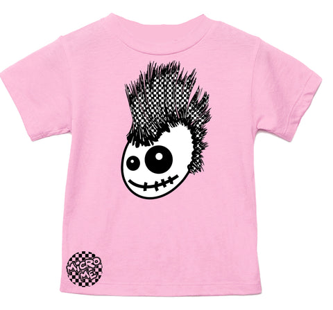Skully Checks Tee, Pink  (Infant, Toddler, Youth, Adult)