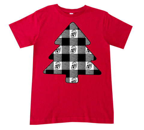 Skully Tree Tee, Red (Infant, Toddler, Youth, Adult)