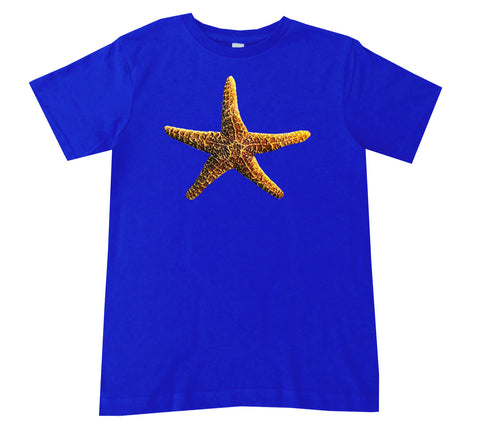 PUFF Starfish Tee, Royal (Infant, Toddler, Youth, Adult)
