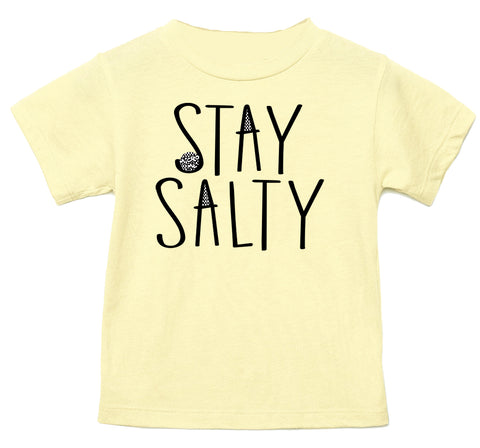 Stay Salty Tee, Butter (Infant, Toddler, Youth, Adult)