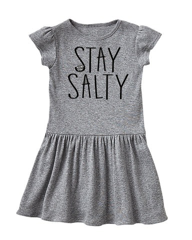 Stay Salty  Dress,  Heather  (Infant, Toddler)