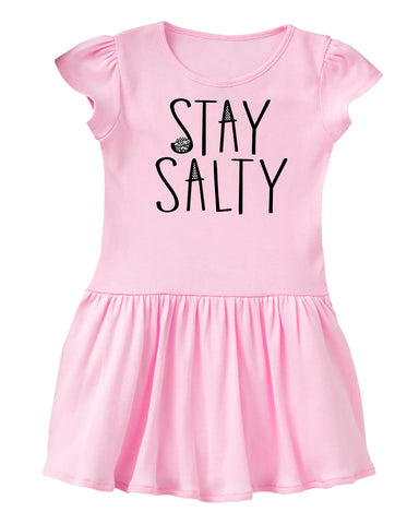Stay Salty  Dress, Lt. Pink (Infant, Toddler)