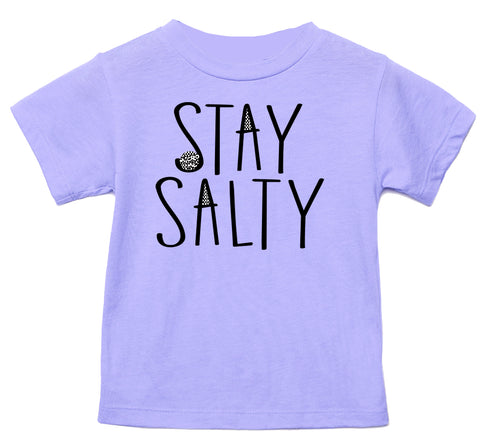 Stay Salty Tee, Lavender(Toddler, Youth, Adult)