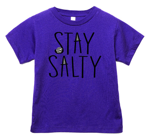 Stay Salty Tee, Purple (Toddler, Youth, Adult)