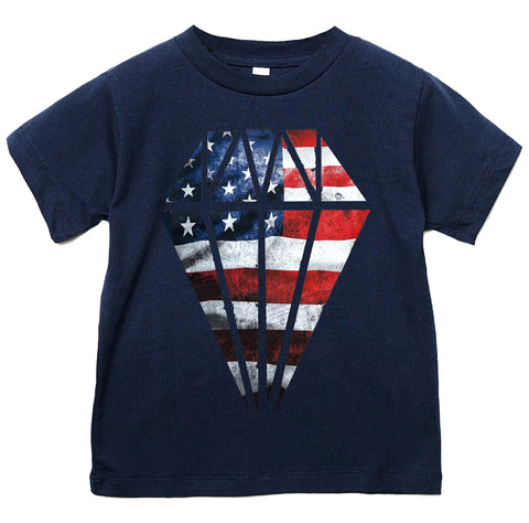 Stone Tee, Navy (Toddler, Youth, Adult)