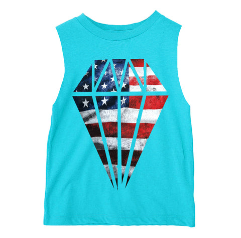 Stone Muscle Tank, Tahiti  (Infant, Toddler, Youth, Adult)