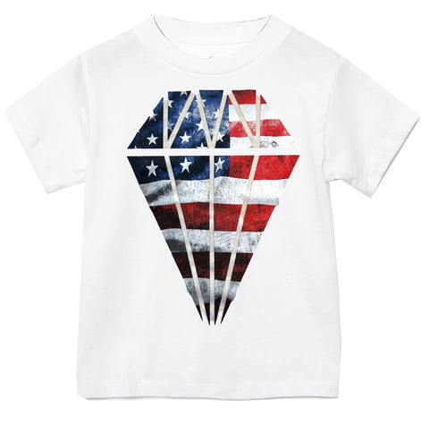 Stone Tee, White (Toddler, Youth, Adult)