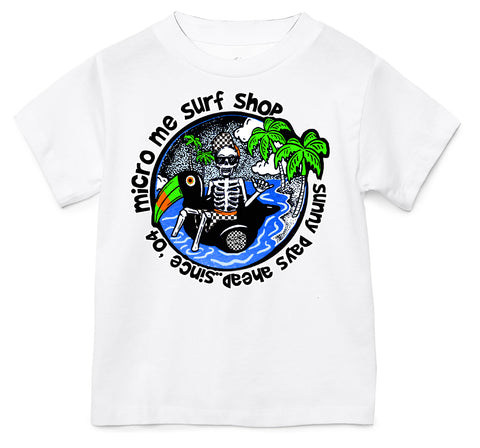 Sunny Days Tee, White  (Infant, Toddler, Youth, Adult)