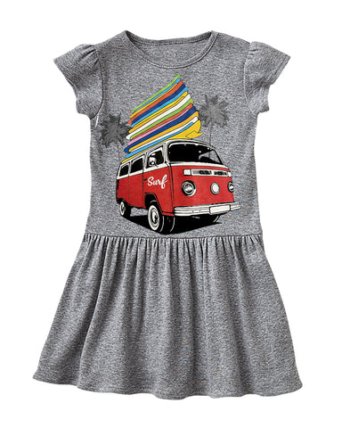 Surf Bus  Dress,  Heather  (Toddler)