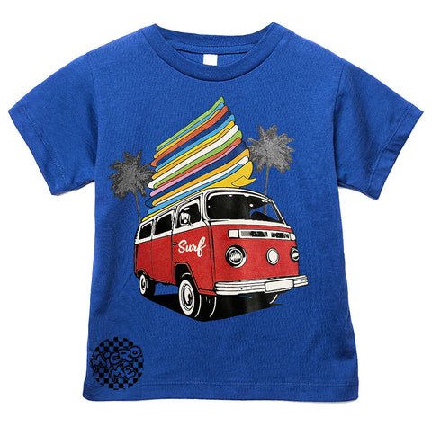 Surf Bus Tee, Royal (Infant, Toddler, Youth, Adult)