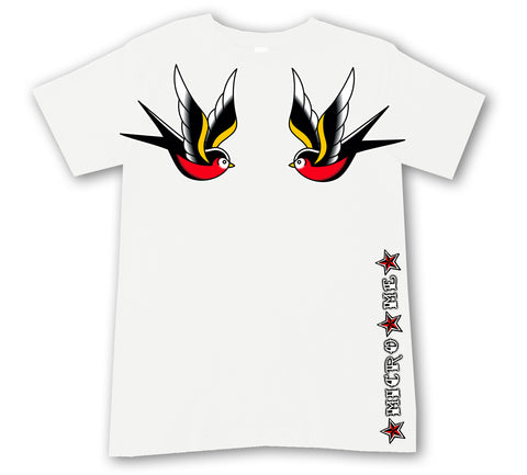 TAT-Swallows Tee, White (Infant, Toddler, Youth, Adult)