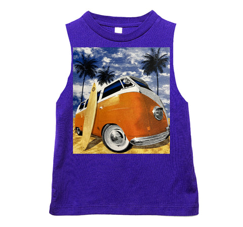 T-Street  Muscle Tank, Purple (Toddler, Youth, Adult)