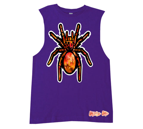 Tarantula Muscle Tank, Purple (Infant, Toddler, Youth, Adult)