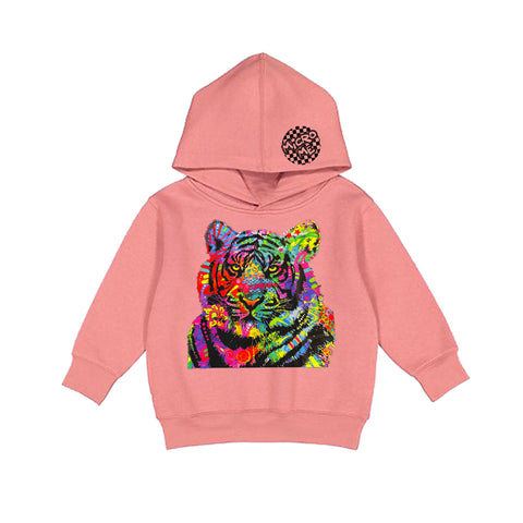 WD Tiger Hoodie, Clay  (Toddler, Youth, Adult)