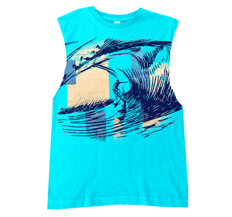 Trestles Muscle Tank,Tahiti Infant, Toddler, Youth, Adult)
