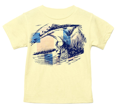 Trestles Tee,  Butter (Infant, Toddler, Youth, Adult)