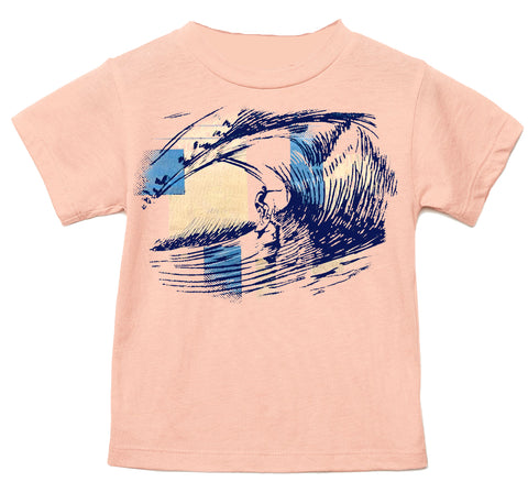 Trestles Tee, Peach  (Infant, Toddler, Youth, Adult)