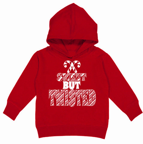 Twisted Hoodie, Red (Toddler, Youth)