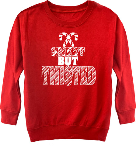 Twisted Sweater, Red (Toddler, Youth)