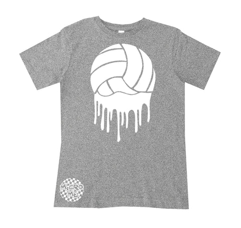 Volleyball Drip Tee,  Heather  (Infant, Toddler, Youth, Adult)