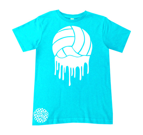 Volleyball Drip Tee,  Tahiti (Infant, Toddler, Youth, Adult)