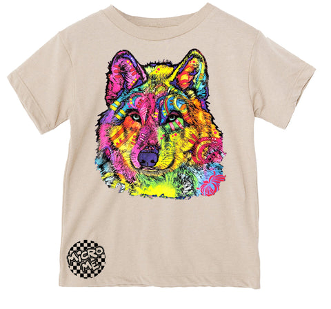 WD WOLF Tee, Natural (Toddler, Youth, Adult)