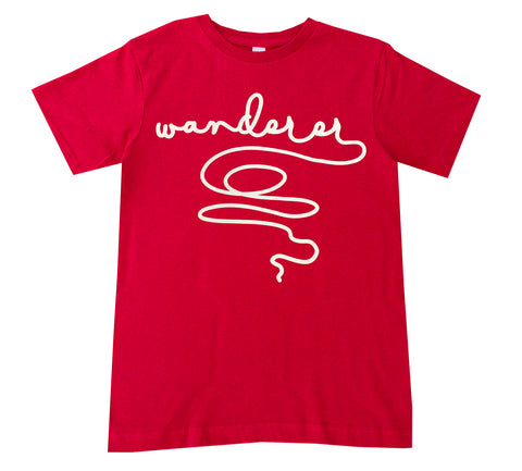 Wanderer Tee, Red (Infant, Toddler, Youth)