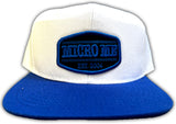 *LIDZ-White/Royal  Royal Patch Snapback (Child)