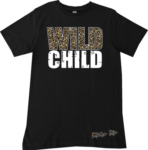 Wild Child Tee, Black(Infant, Toddler, Youth)