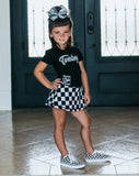 RC-Skort, Checkerboard (Toddler, Youth)